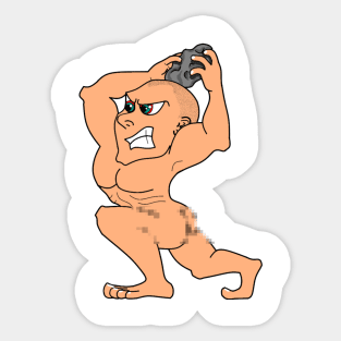 New Man Sticker